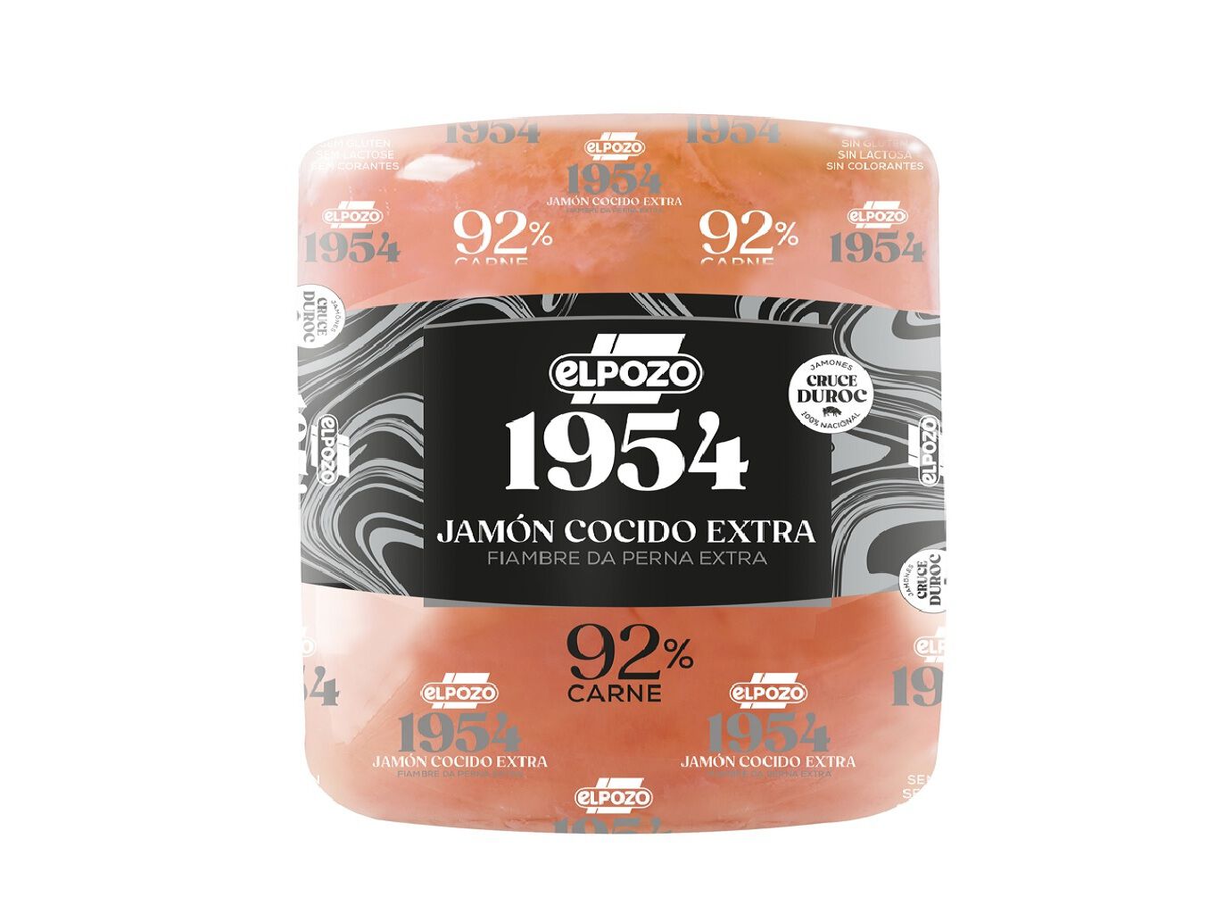 FIAMBRE DA PERNA EXTRA ELPOZO DUROC KG image number 1