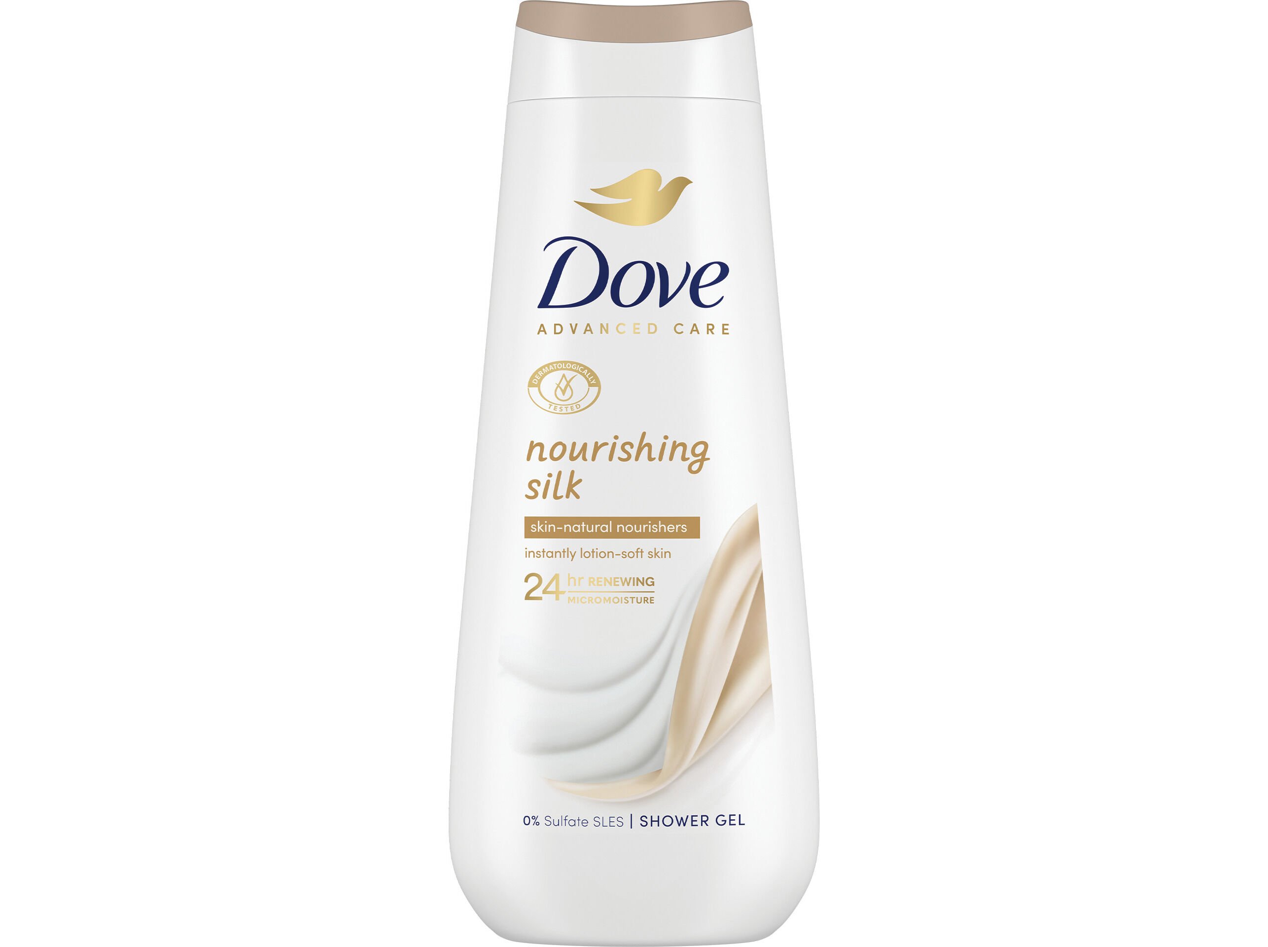 GEL BANHO DOVE ADVANCED NOURISHING SILK 600ML image number 2