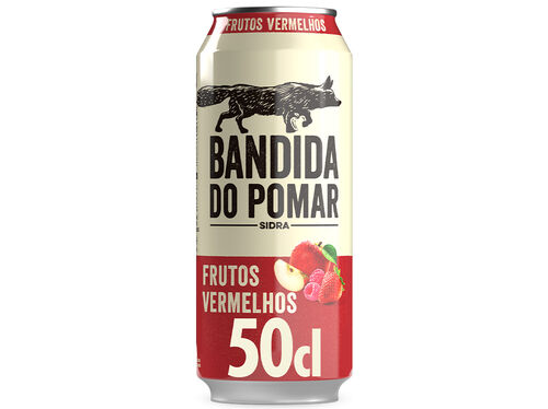 SIDRA BANDIDA DO POMAR FRUTOS VERMELHOS LATA 0.50L image number 0