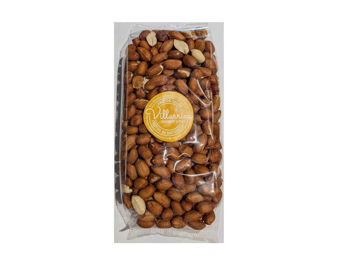 AMENDOIM CRU JFF COM PELE 300G