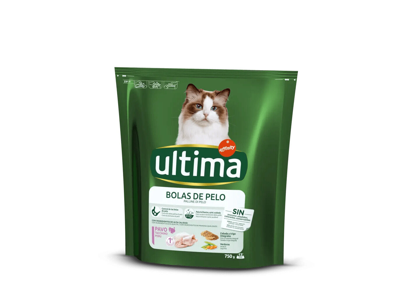 RA&Ccedil;&Atilde;O PARA GATO ULTIMA BOLAS DE P&Ecirc;LO COM PER&Uacute; 750G image number 0