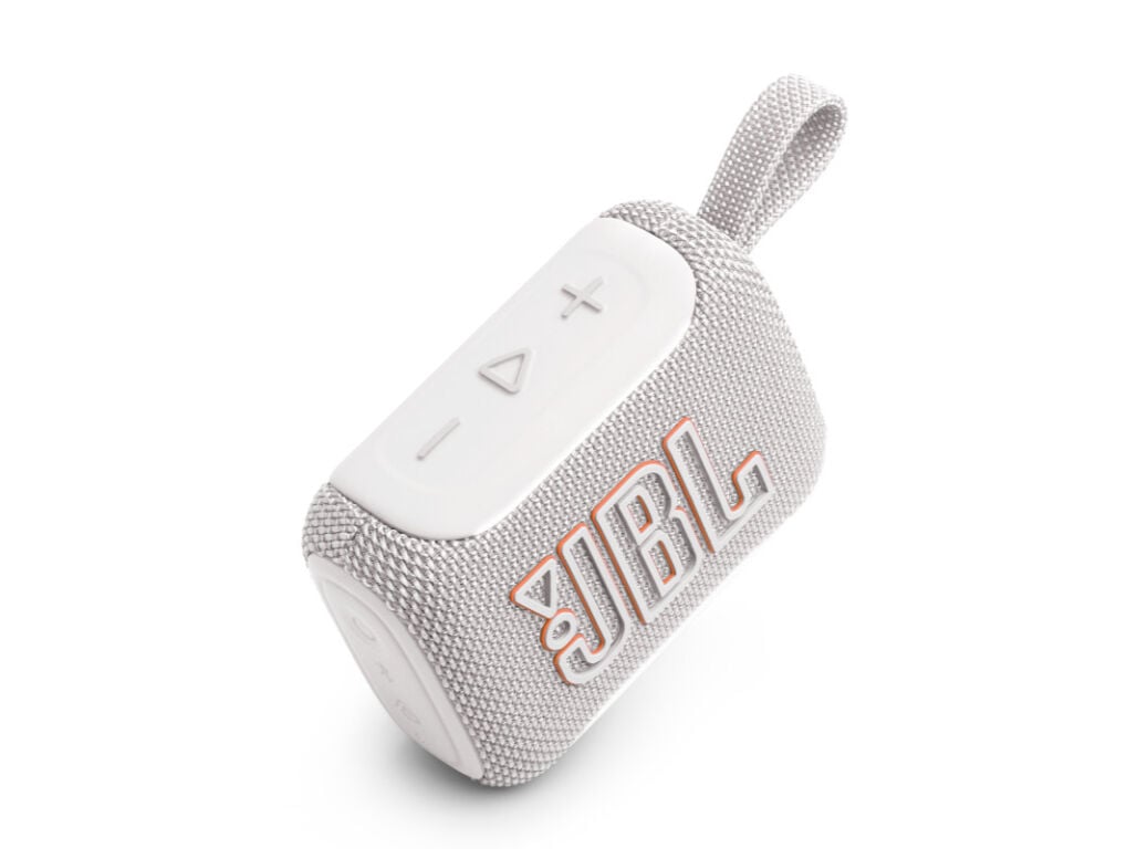 COLUNA PORT&Aacute;TIL BT JBL GO 5 BRANCA image number 2