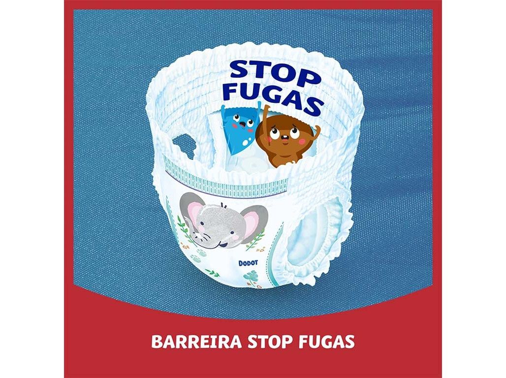 FRALDAS CUECA PANTS DODOT T4 9-15KG 33 UN image number 6