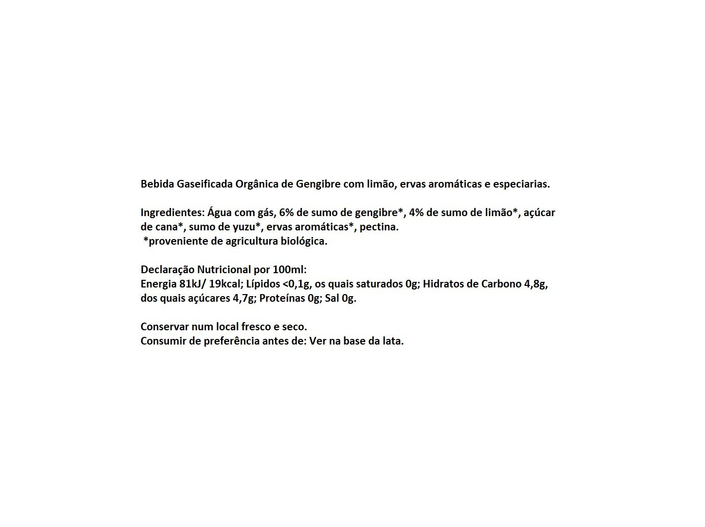 BEBIDA GASEIFICADA GIMBER GENGIBRE LIMAO 250ML image number 2