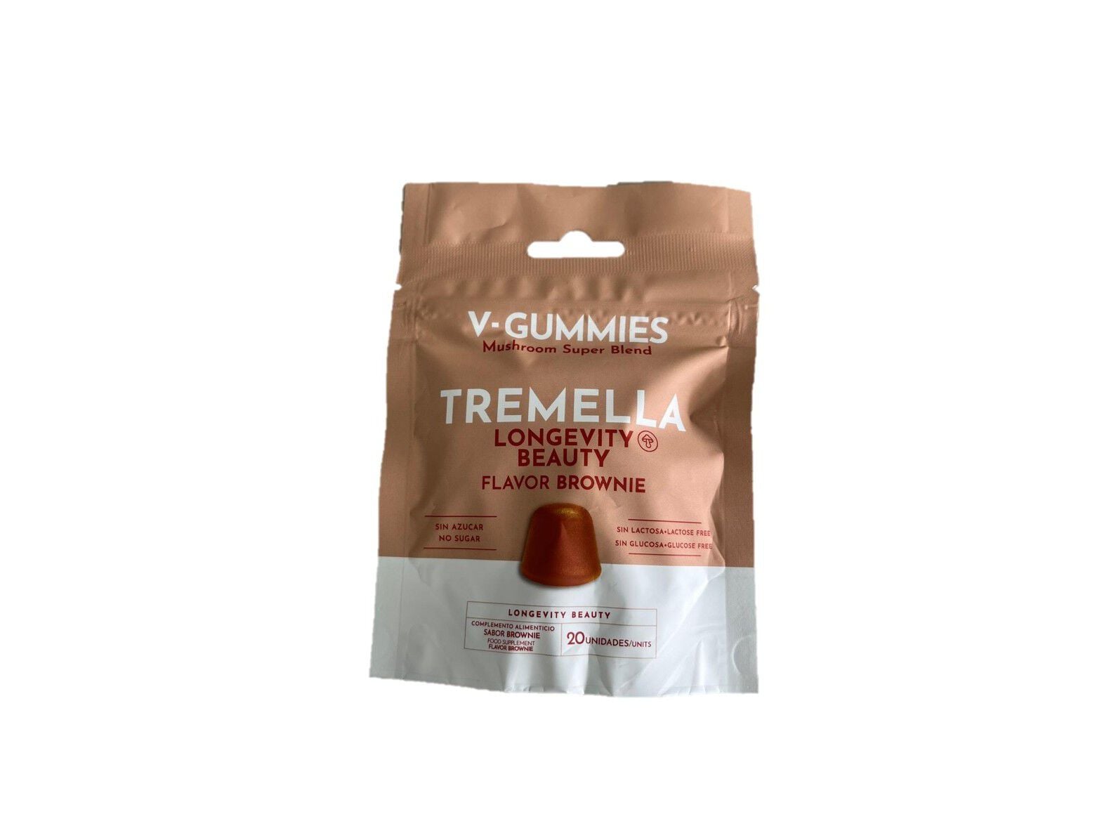 GOMAS BELEZA V-GUMMIES COGUMELOS 20 GOMAS image number 0