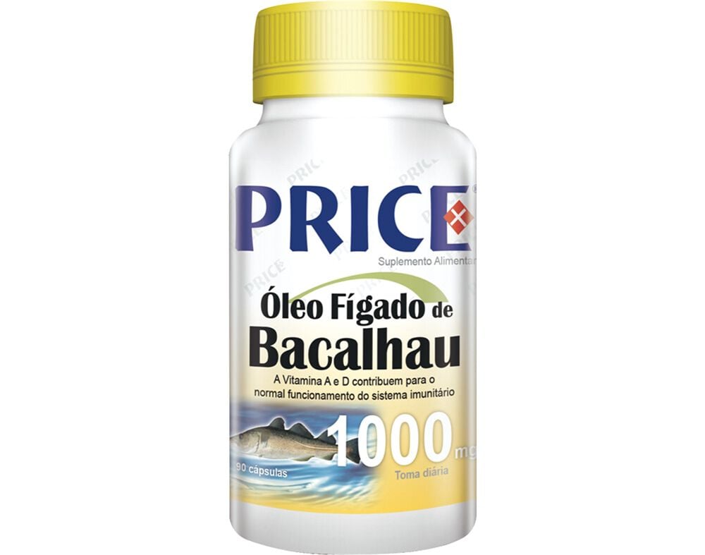 SUPLEMENTO PRICE OLEO FIGADO BACALHAU 90UN image number 0