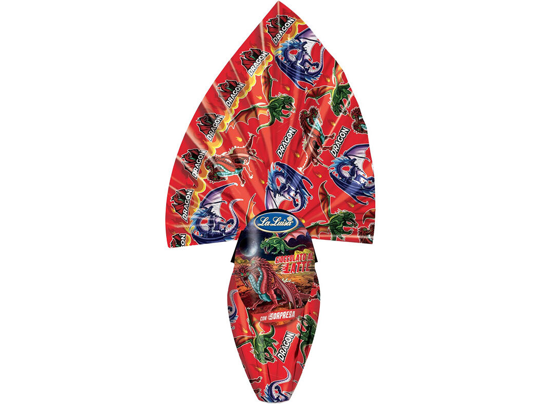 OVO DE CHOCOLATE LA LUISA DRAGON COM SURPRESA 150G