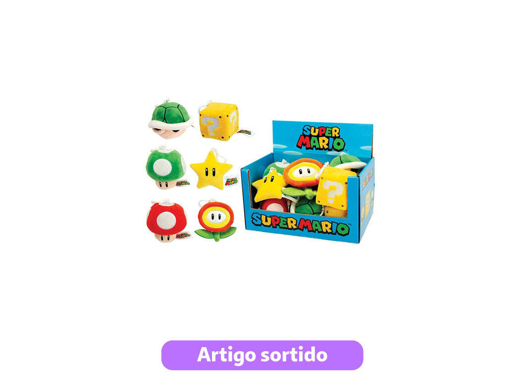 PORTA-CHAVES MARIO ICONS SIMBA MODELOS SORTIDOS