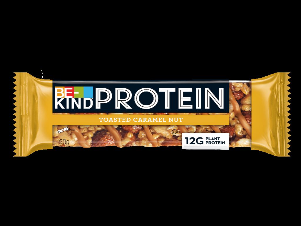 BARRA BE-KIND PROTE&Iacute;NA CARAMELO 50G