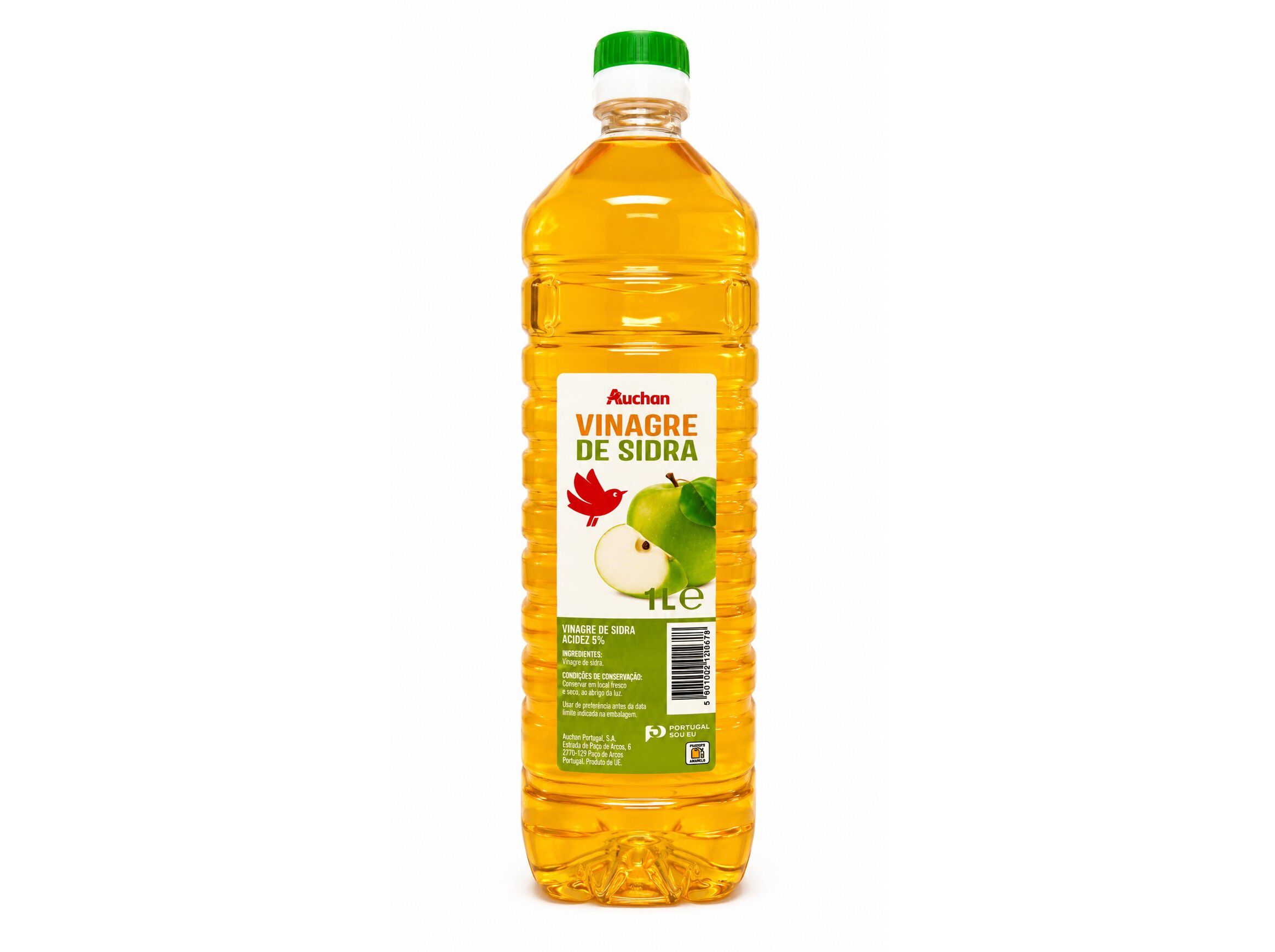 VINAGRE DE SIDRA AUCHAN 1L