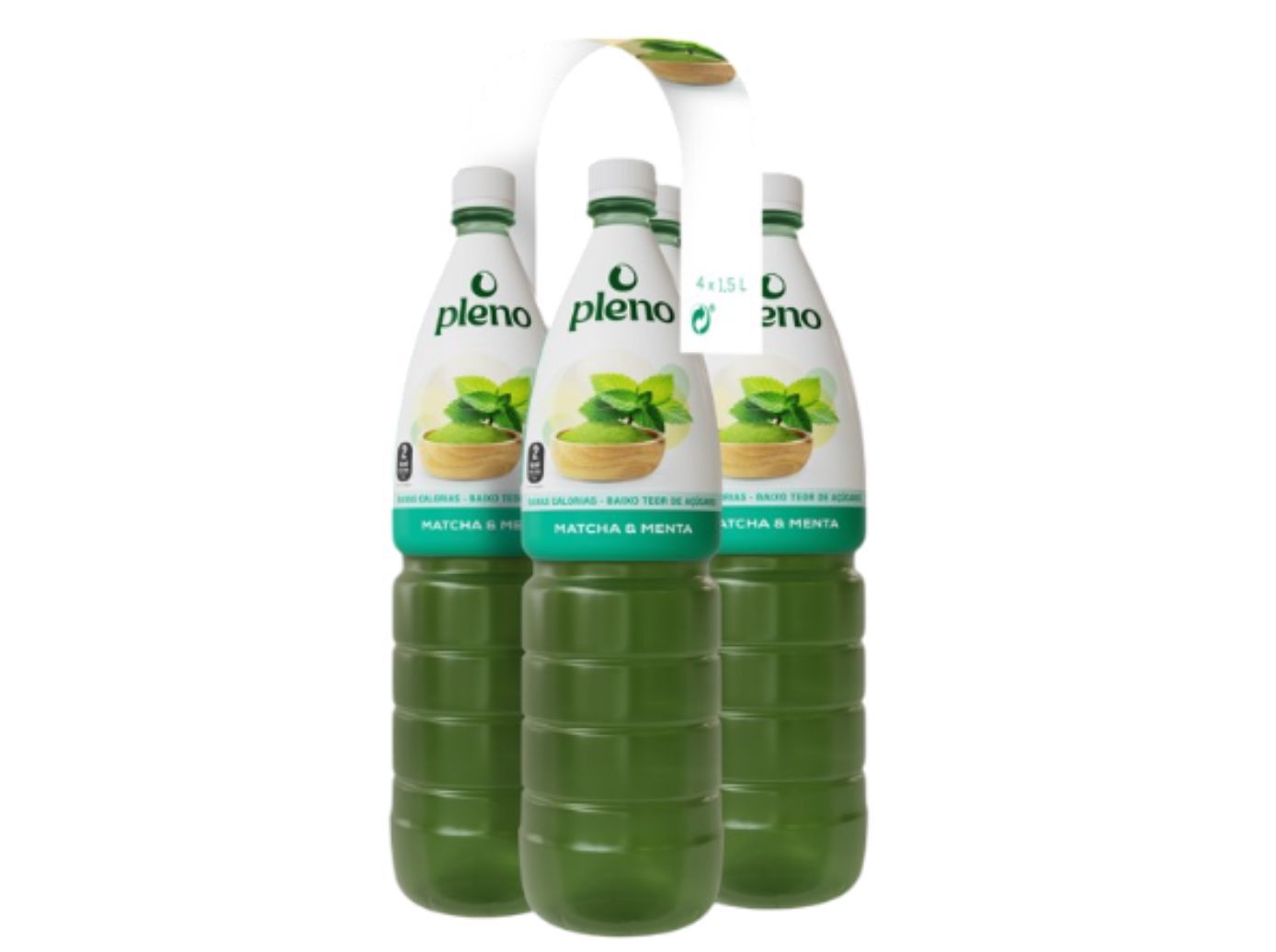 BEBIDA PLENO MATCHA & MENTA 4X1.5L