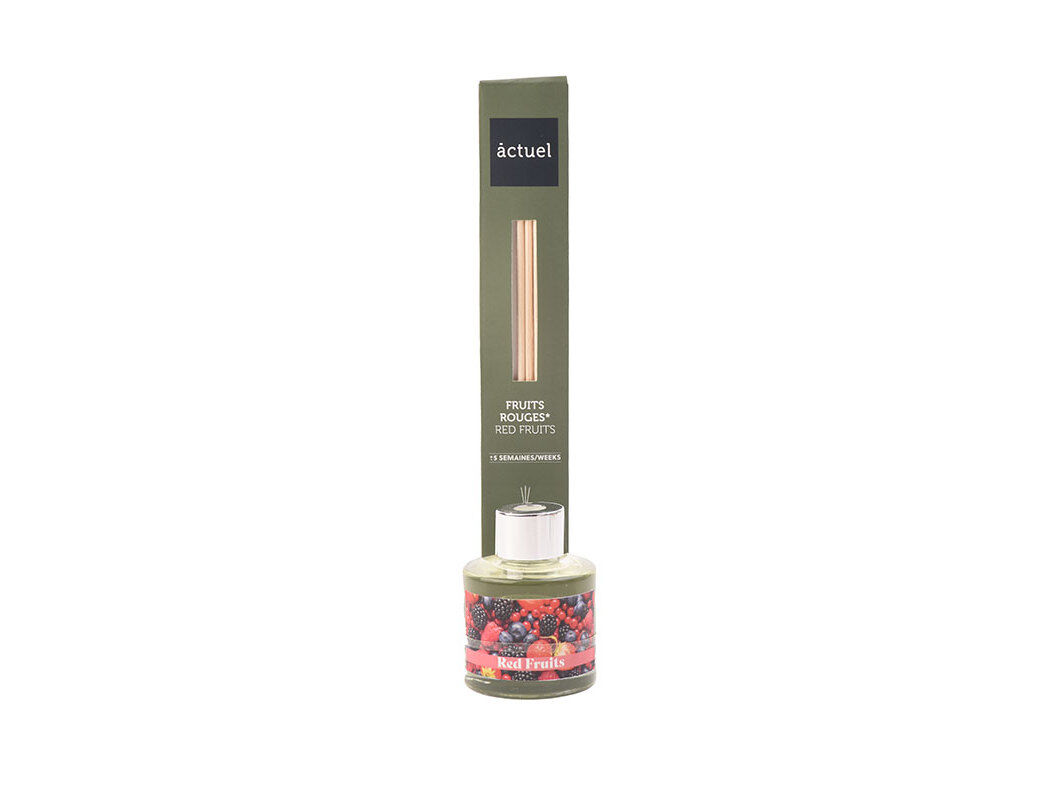 DIFUSOR MIKADO ACTUEL FRUTOS VERMELHOS 50ML