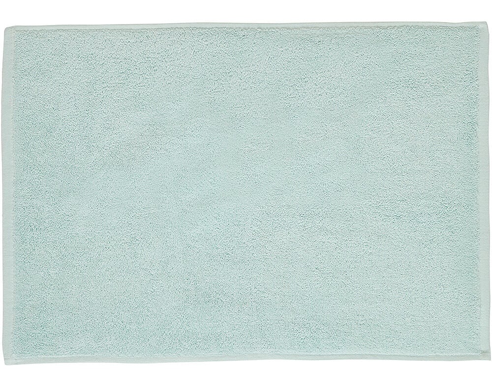 SA&Iacute;DA DE BANHO AUCHAN ESSENCIAL 600G AZUL 40X60CM