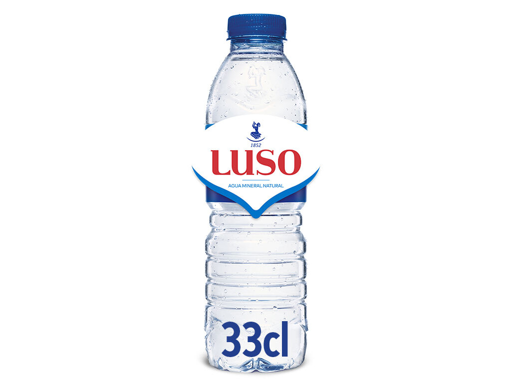&Aacute;GUA MINERAL LUSO 0.33L