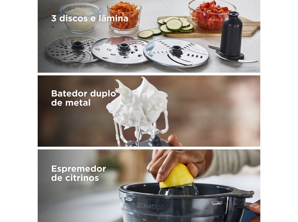 PROCESSADOR ALIMENTOS KENWOOD FDM301SS MULTIPRO COMPACT 800W image number 5