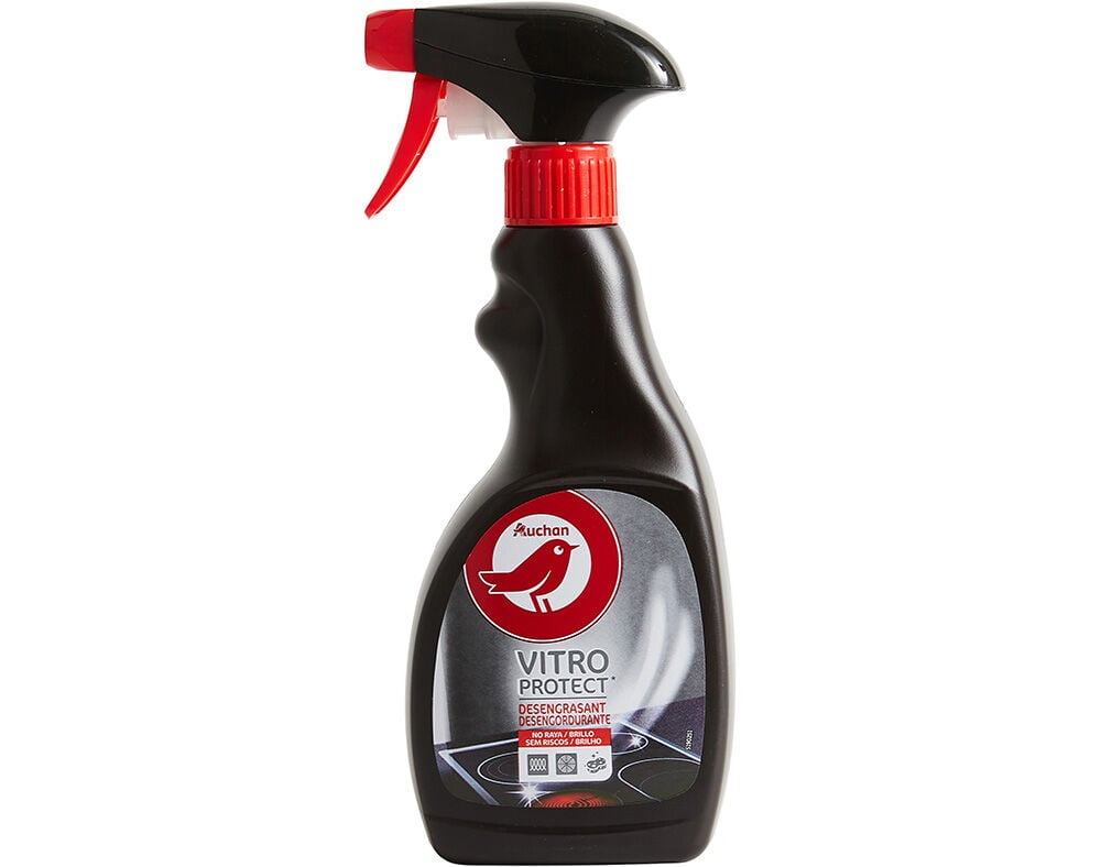SPRAY DESENGORDURANTE AUCHAN PLACAS VITROCER&Acirc;MICAS E INDU&Ccedil;&Atilde;O 500ML