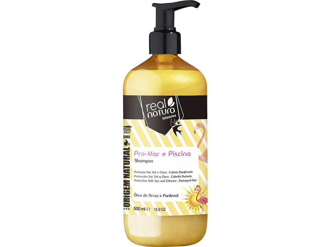 CHAMP&Ocirc; SEM SAL REAL NATURA PRO MAR E PISCINA 500ML image number 0
