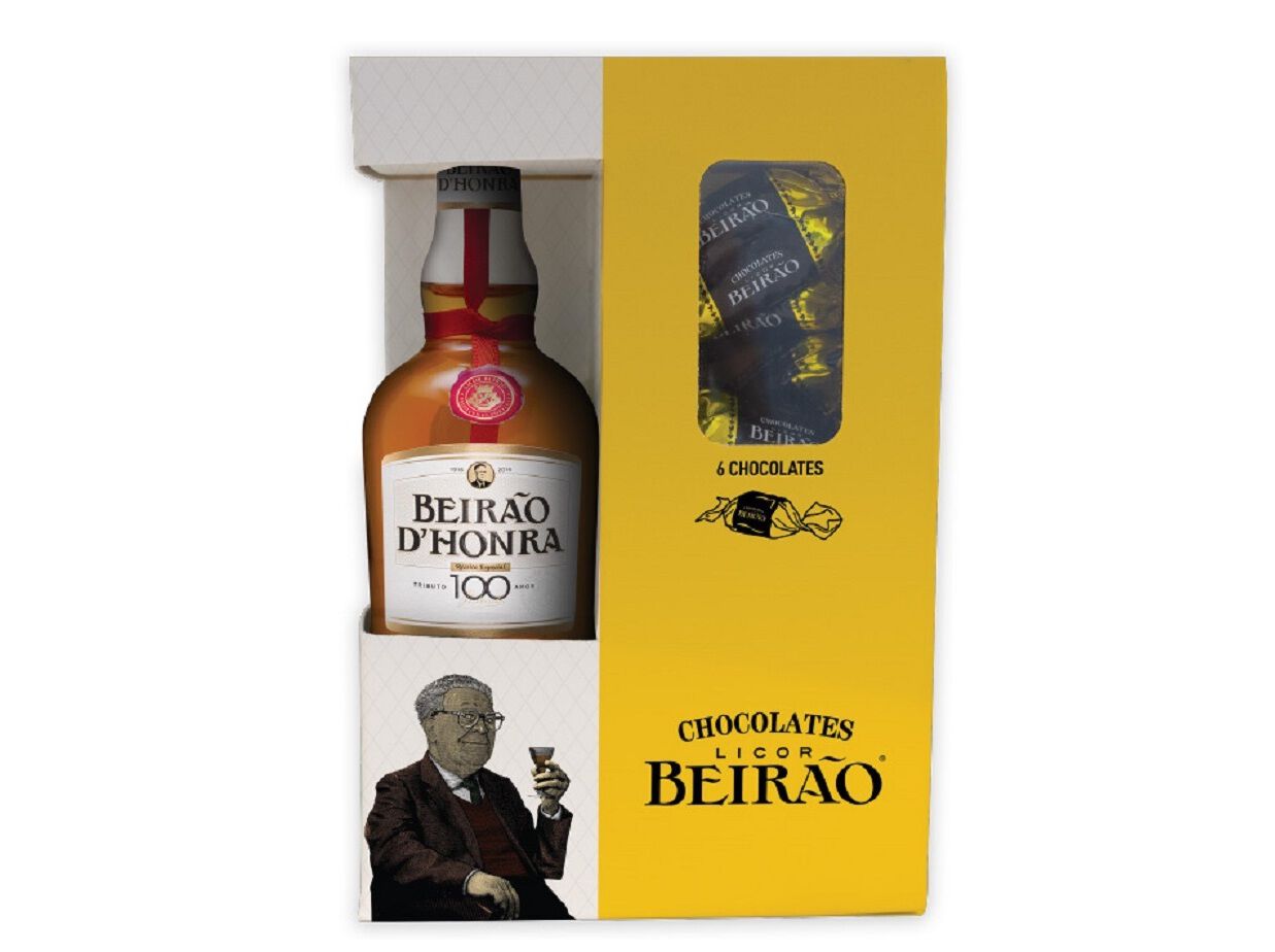 LICOR BEIR&Atilde;O DE HONRA +CHOCOLATES 0.05L image number 1