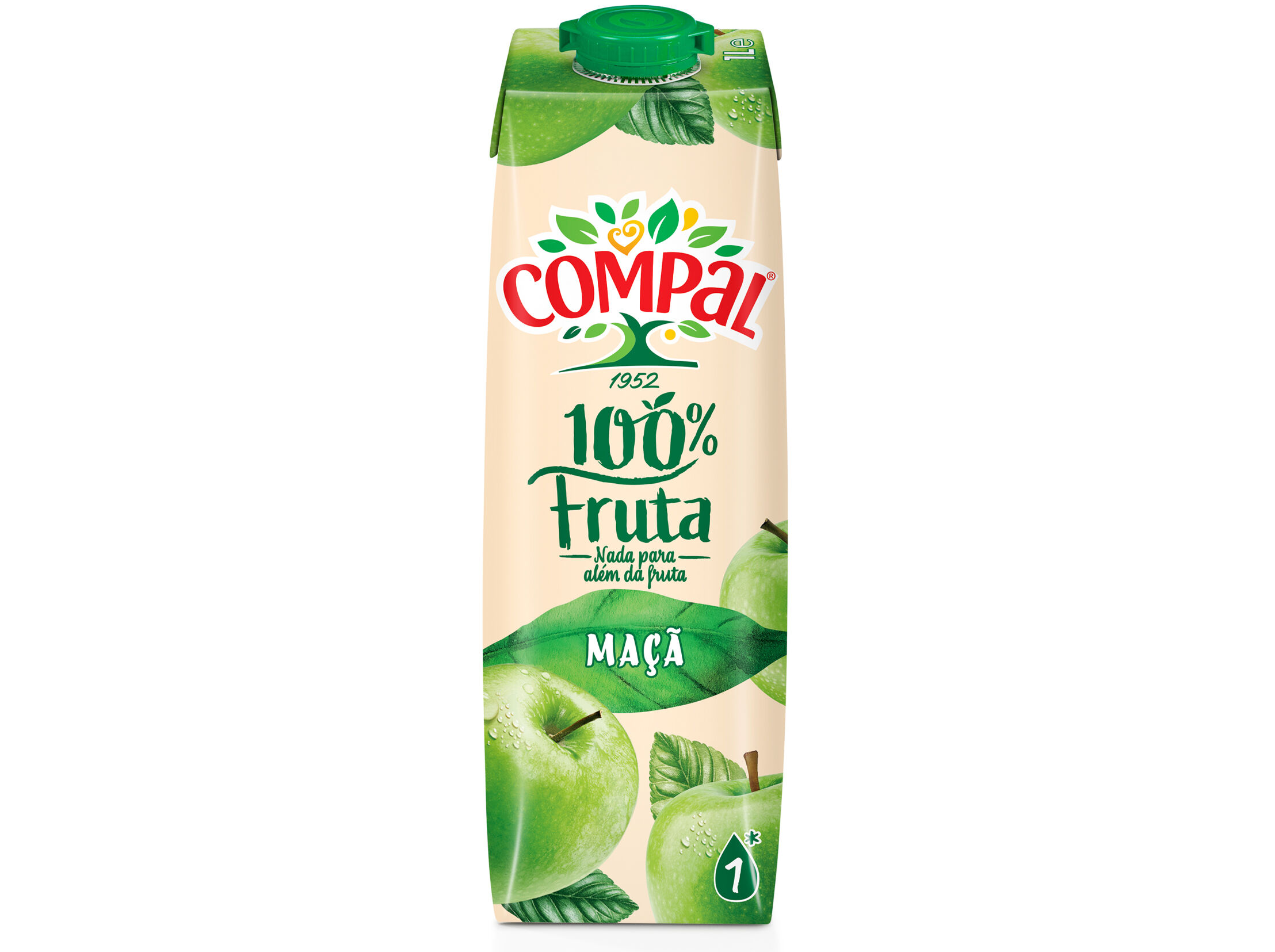 SUMO COMPAL 100% MA&Ccedil;&Atilde; 1L