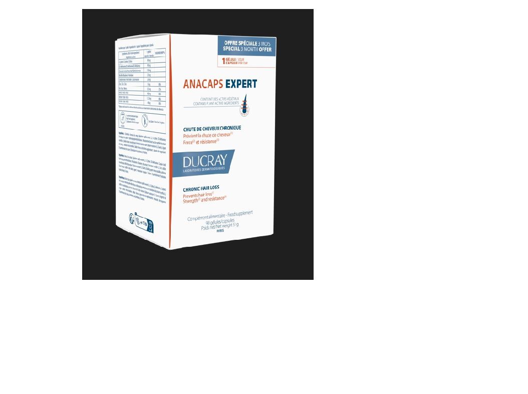 SUPLEMENTO DUCRAY ANACAPS EXPERT 90CAPS image number 1