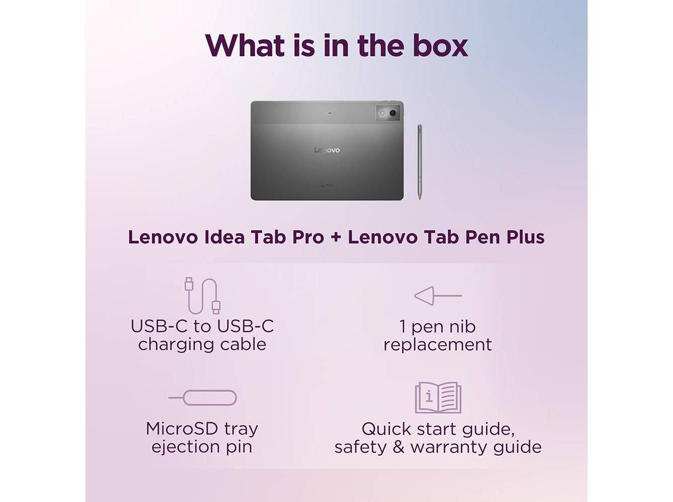 TABLET LENOVO TAB PRO +PEN (12.7" 8/256GB CINZA) image number 4