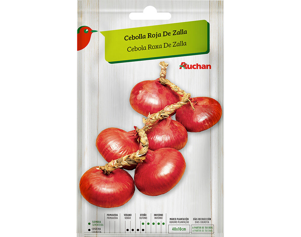 SEMENTE AUCHAN CEBOLA ROXA