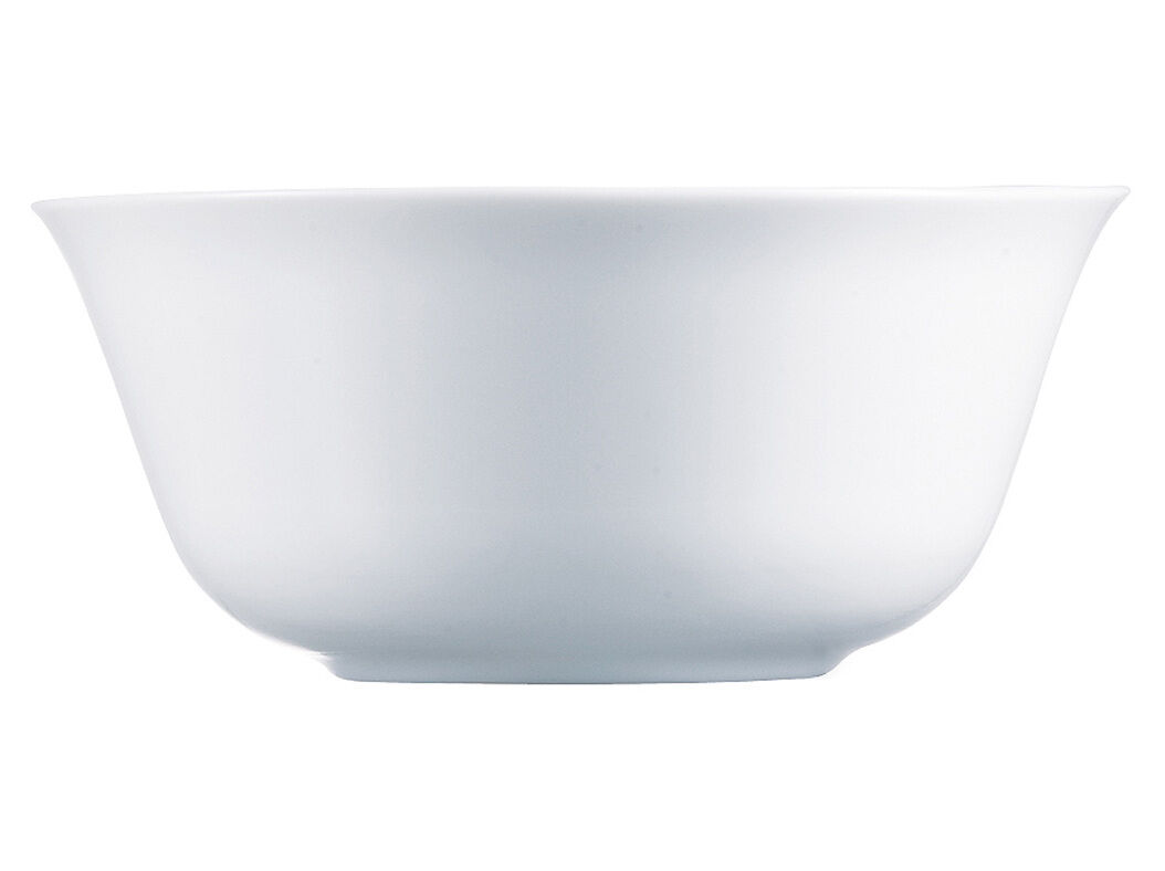 SALADEIRA ALICE POLEGAR BRANCO OPAL &Oslash;24 CM