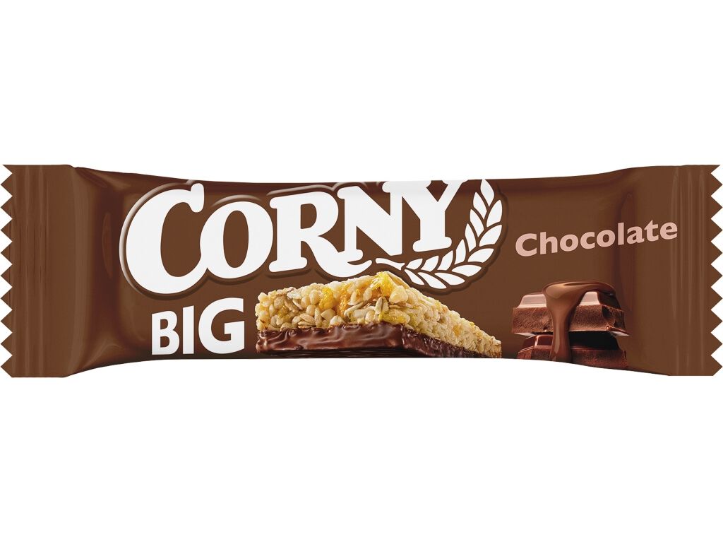 BARRAS DE CEREAIS CORNY CHOCOLATE 50G image number 1