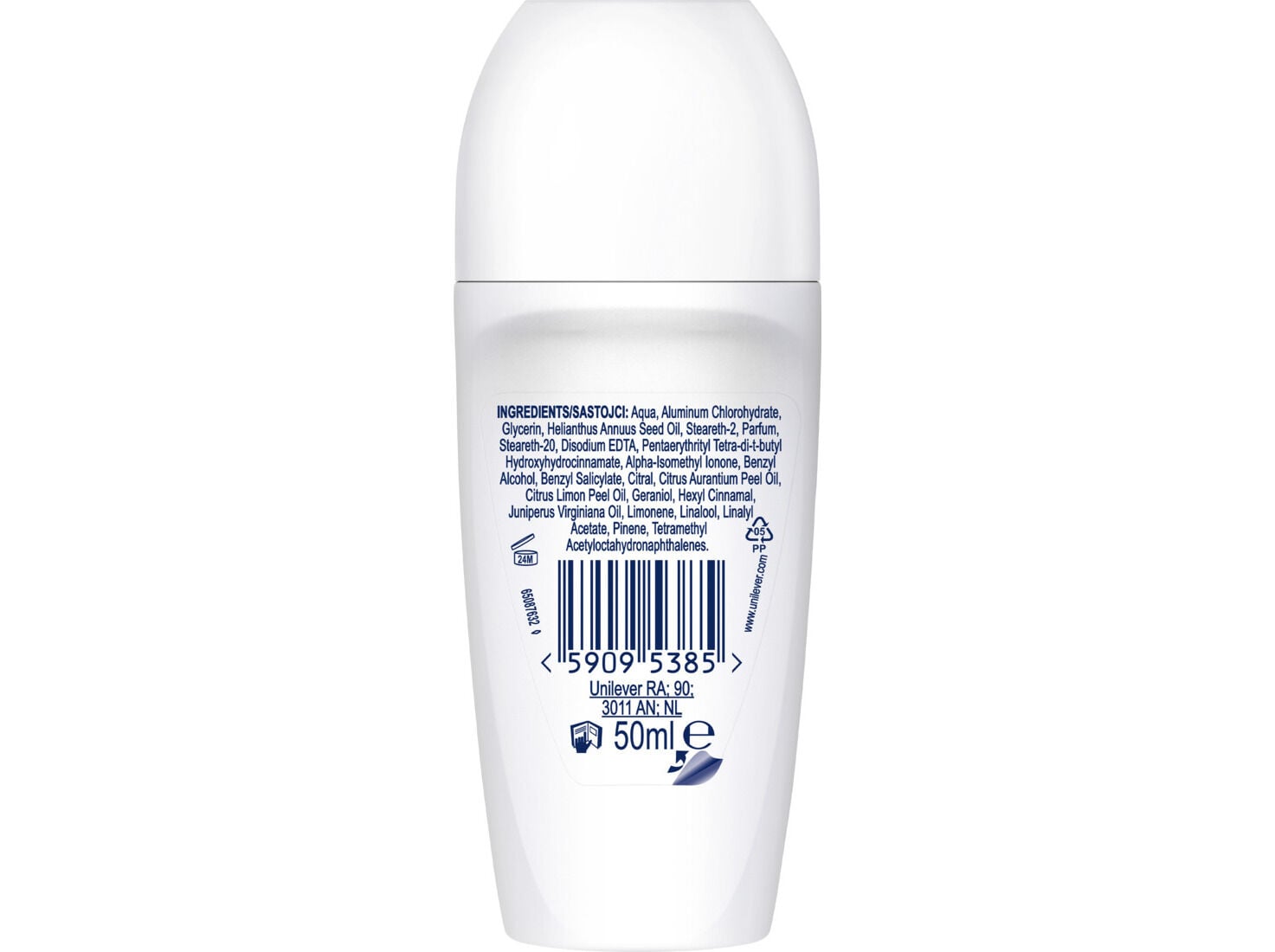 DEO ROLL-ON DOVE FRESH 48H 50ML image number 1