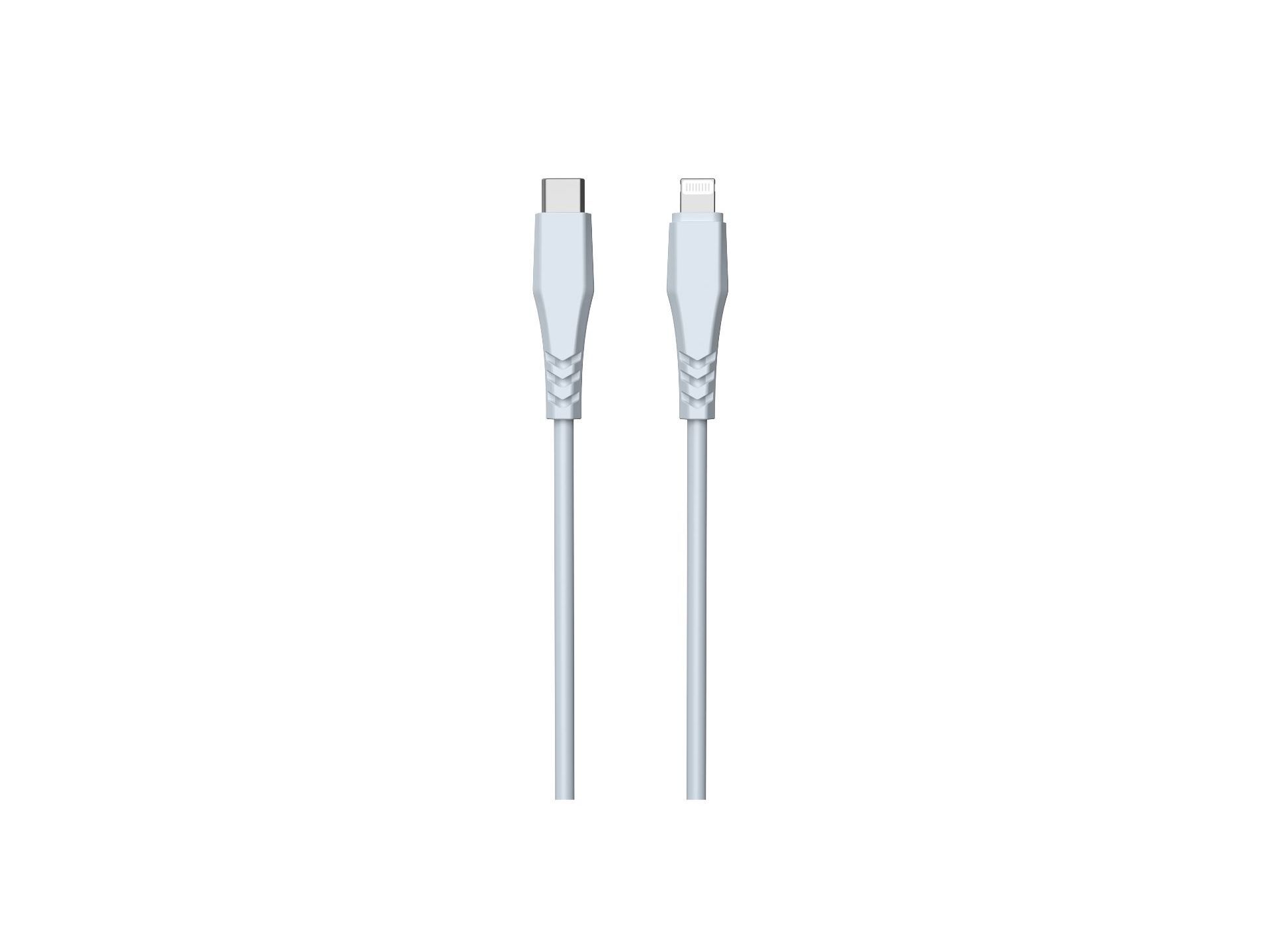 CABO USBC TO 8PIN QILIVE 600183175 AZUL CL 1.2M 3A MFI image number 1