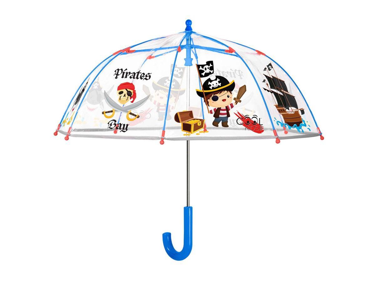GUARDA-CHUVA MENINO PERLETTI COM PIRATAS