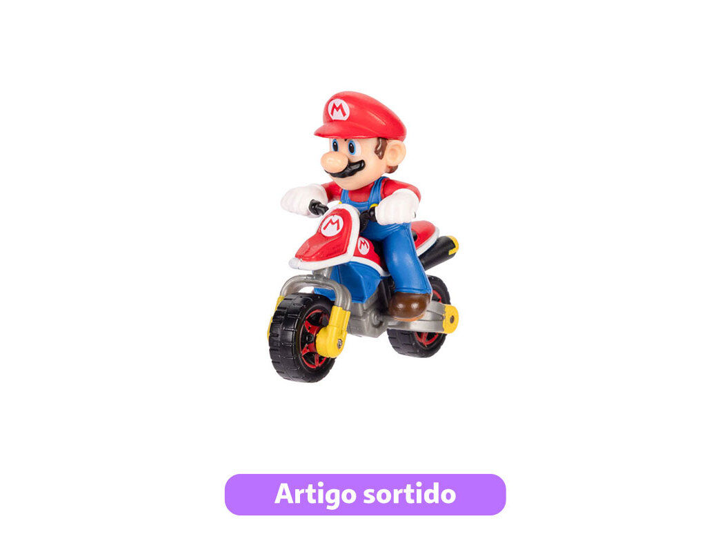 FIGURA SUPER MARIO MINI PILOTOS MODELOS SORTIDOS image number 0
