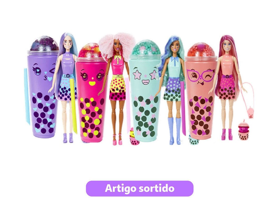 POP REVEAL BUBBLE TEA BARBIE MODELOS SORTIDOS image number 0