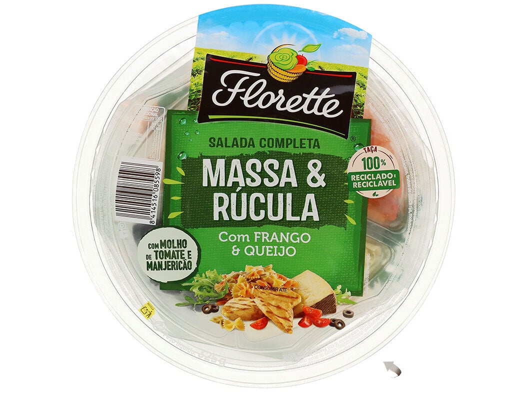 SALADA MASSA E R&Uacute;CULA FLORETTE 325 G image number 0