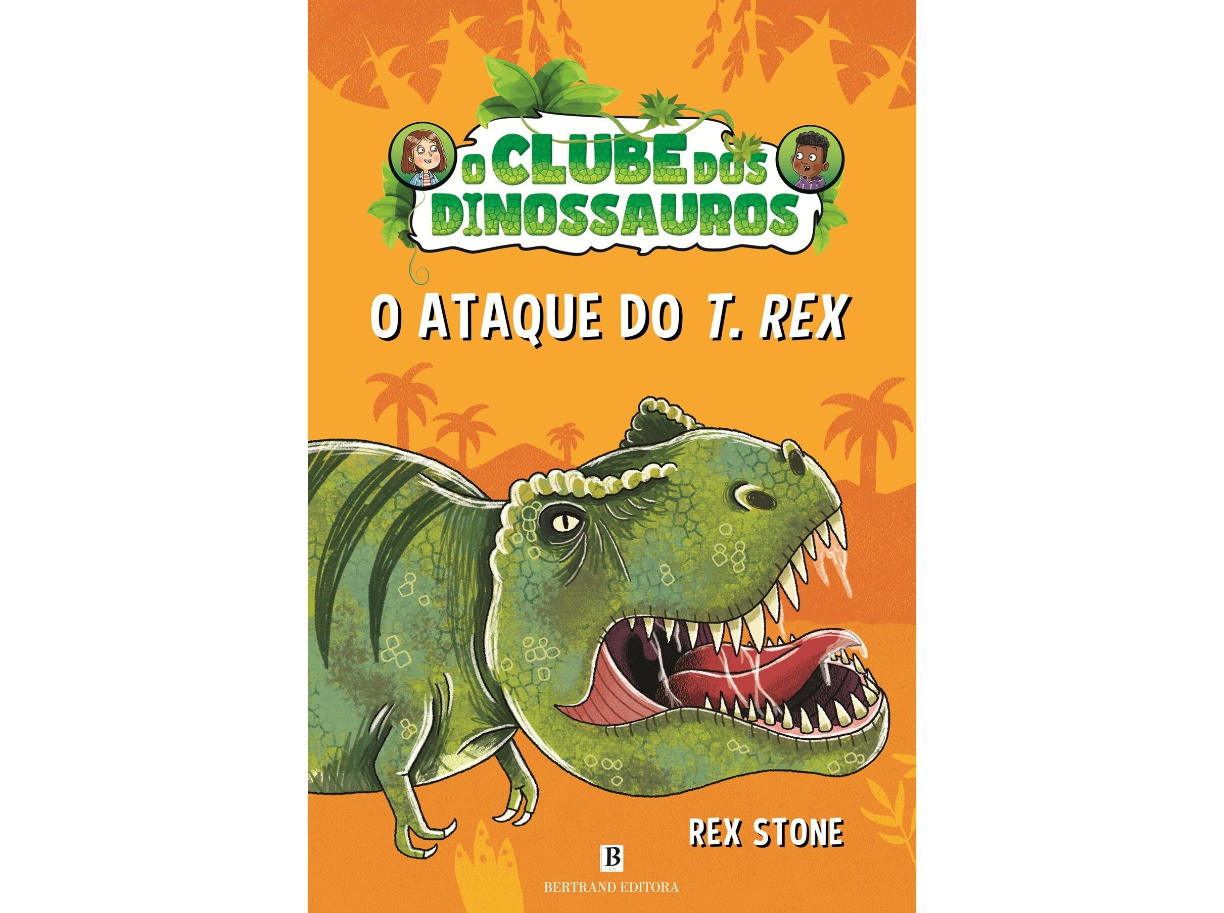 LIVRO O CLUBE DOS DINOSSAUROS 1 - O ATAQUE DO T.REX image number 0