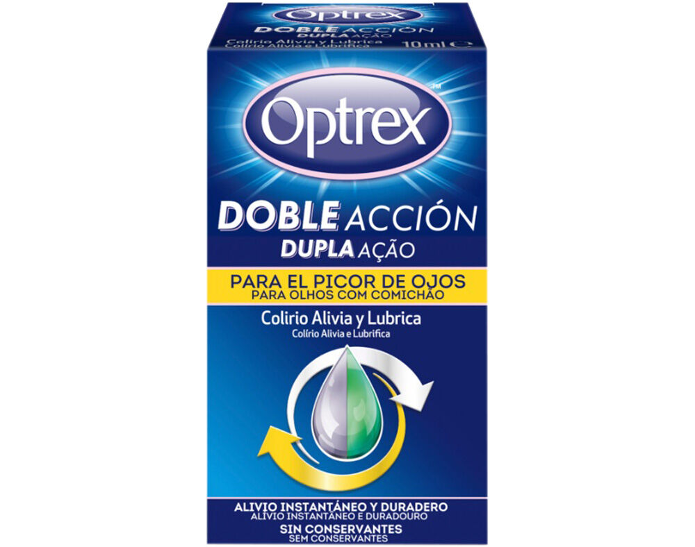 COL&Iacute;RIO OPTREX DUPLA A&Ccedil;&Atilde;O OLHOS COMICH&Atilde;O 10ML image number 0