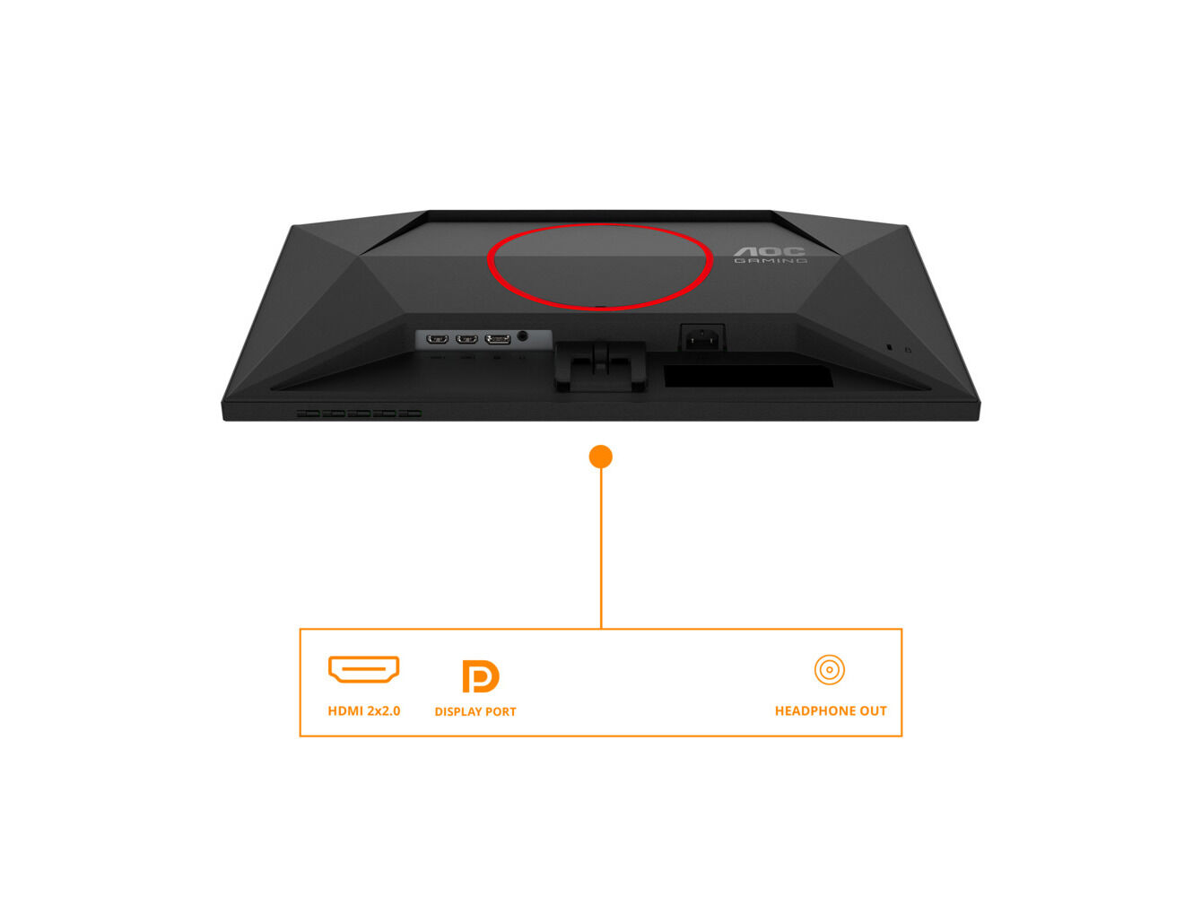 MONITOR GAMING AOC 24G4ZRE 23.8" FHD 260HZ image number 2