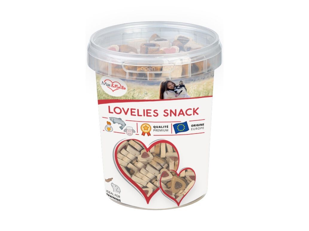 SNACK C&Atilde;O MAX&BELLA MIX CORA&Ccedil;&Otilde;ES 300G image number 0