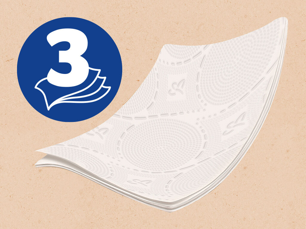 PAPEL COLHOGAR HIGI&Eacute;NICO PURE NATURAL 6ROLOS image number 1