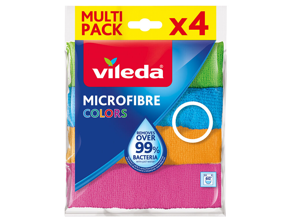 PANO VILEDA MICROFIBRAS COLORS 4UN image number 0