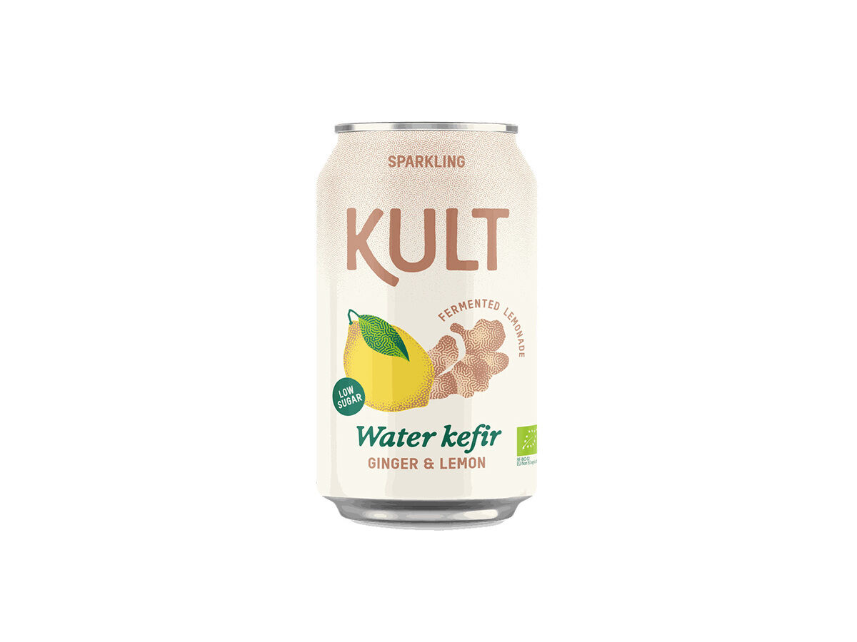 WATER KEFIR KULT GENGIBRE LIM&Atilde;O 330ML image number 0