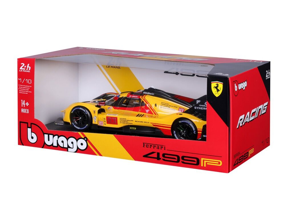 VEICULO LE MANS BURAGO 1:18 MODELOS SORTIDOS image number 3