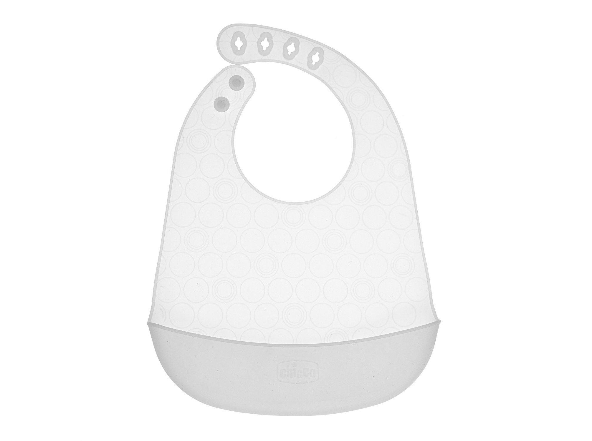 BABETE CHICCO SILICONE 6M+ CINZA image number 1