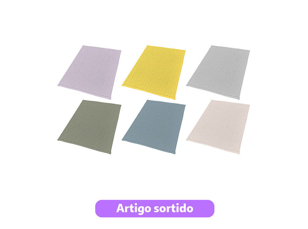 TAPETE CASA BANHO ACTUEL CHENILLE SOR 900GR 50X120