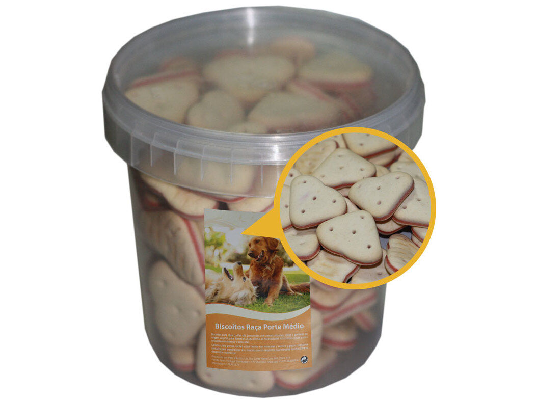 BISCOITOS RECHEADOS P/C&Atilde;O CORA&Ccedil;&Atilde;O 450 GR