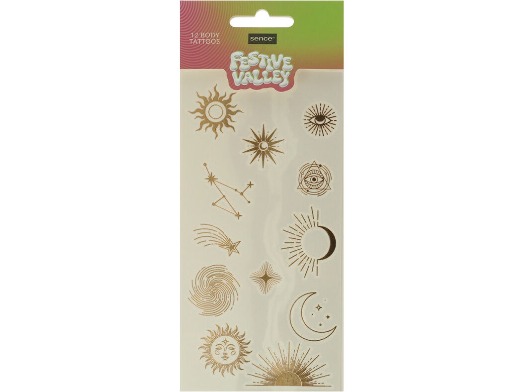 TATUAGENS CORPORAIS SENCE BODY FESTIVE image number 2