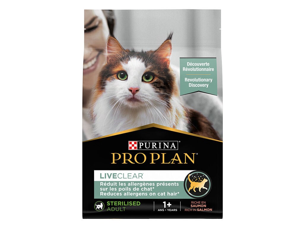 RA&Ccedil;&Atilde;O PARA GATO PRO PLAN LIVE CLEAR SALM&Atilde;O 2.8KG