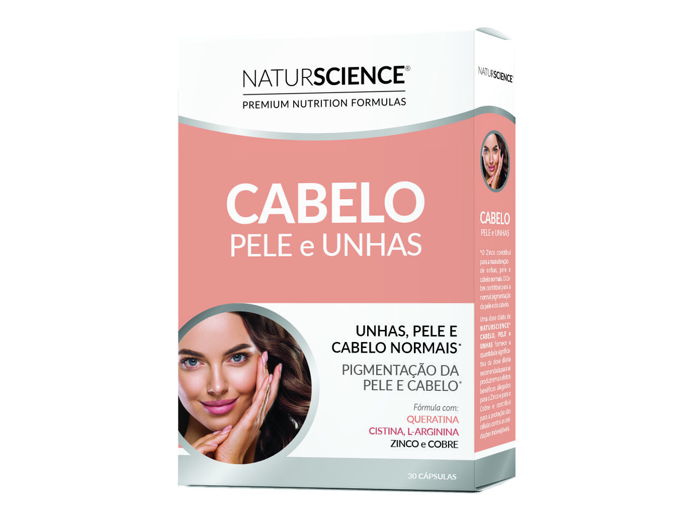 SUPLEMENTO NATURSCIENCE CABELO PELE E UNHAS 30 C&Aacute;PS