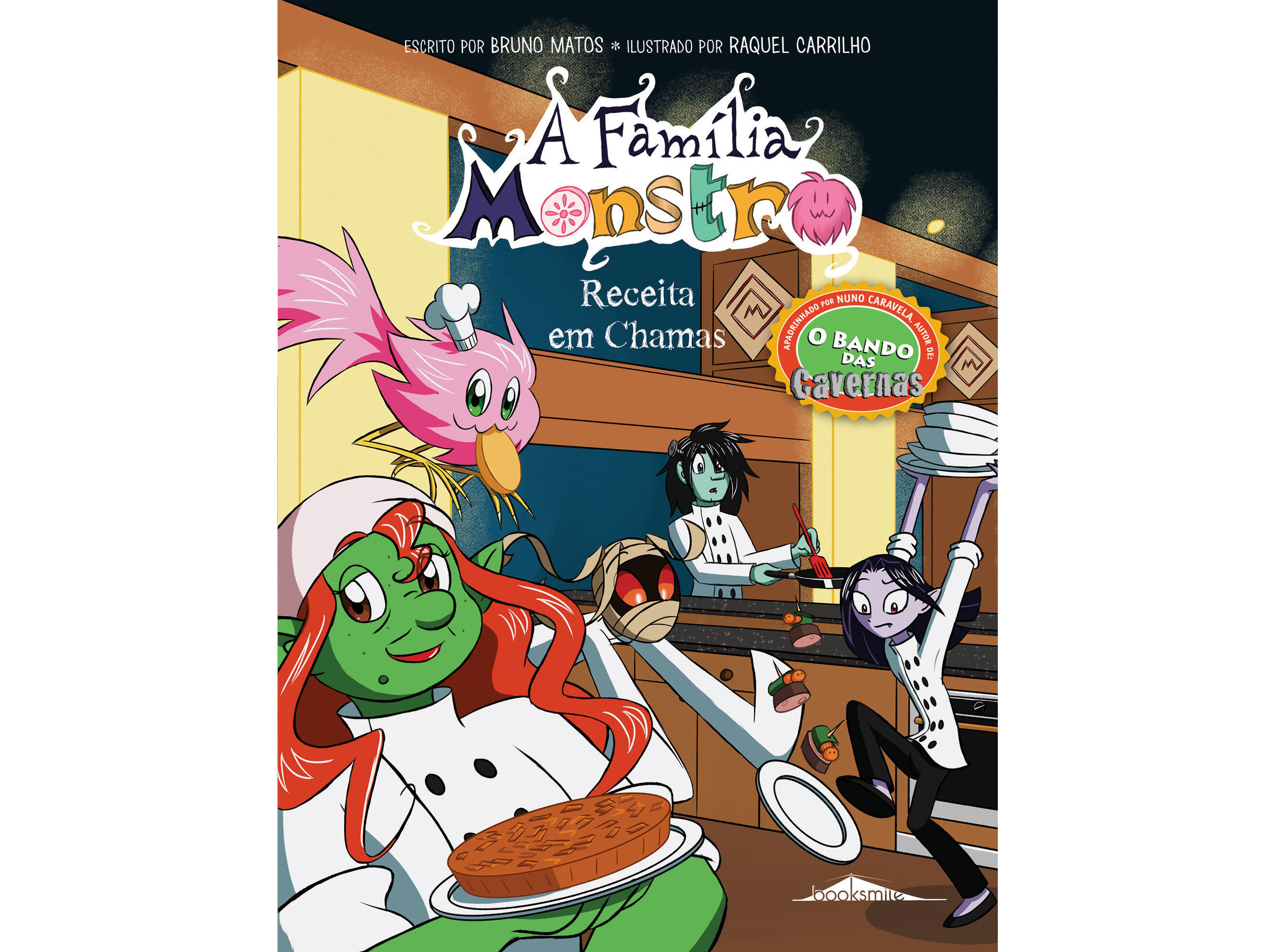 LIVRO A FAM&Iacute;LIA MONSTRO 4: RECEITA EM CHAMAS image number 0