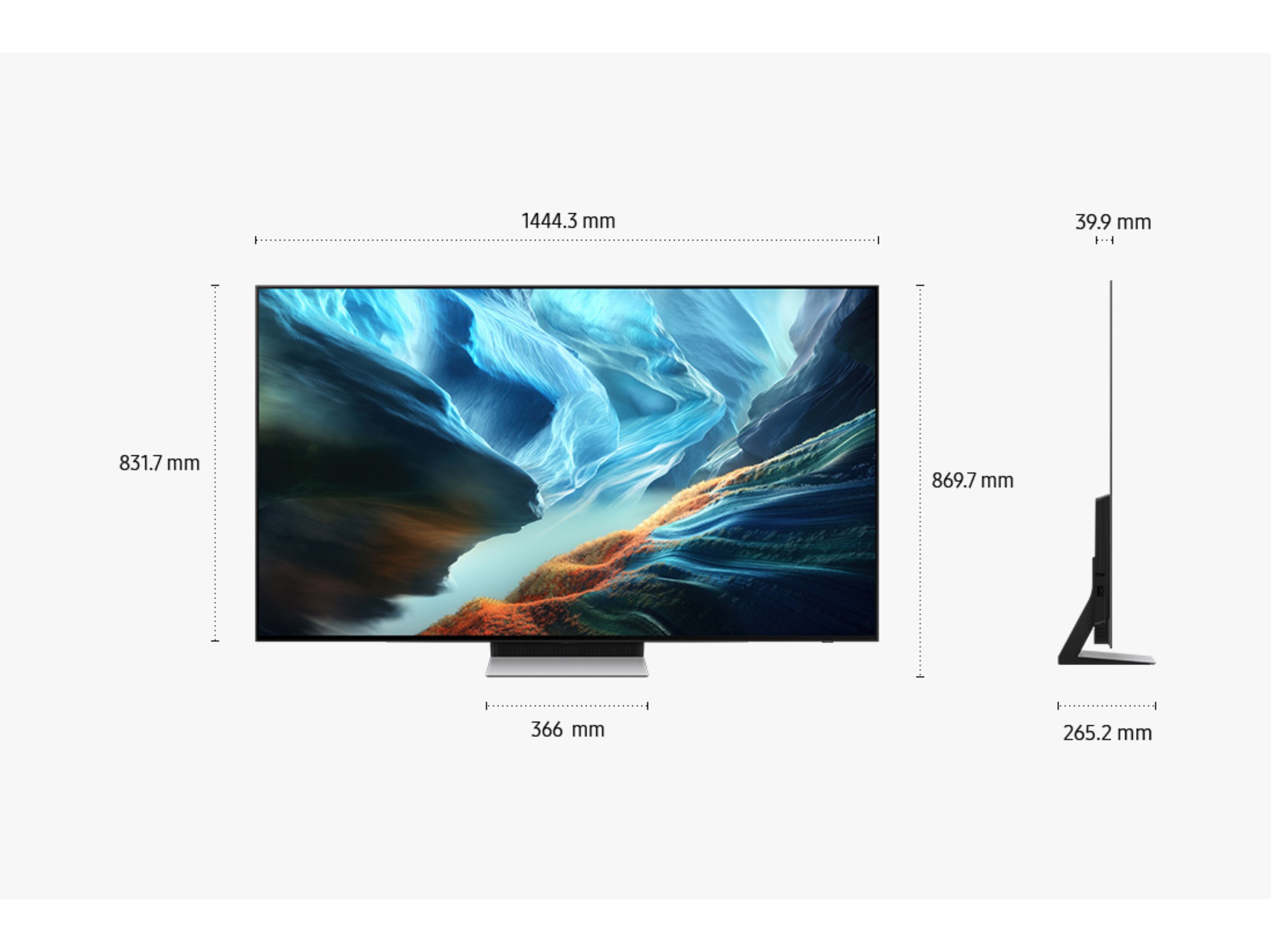 TV SAMSUNG OLED TQ65S90HAEXXC 65" image number 2